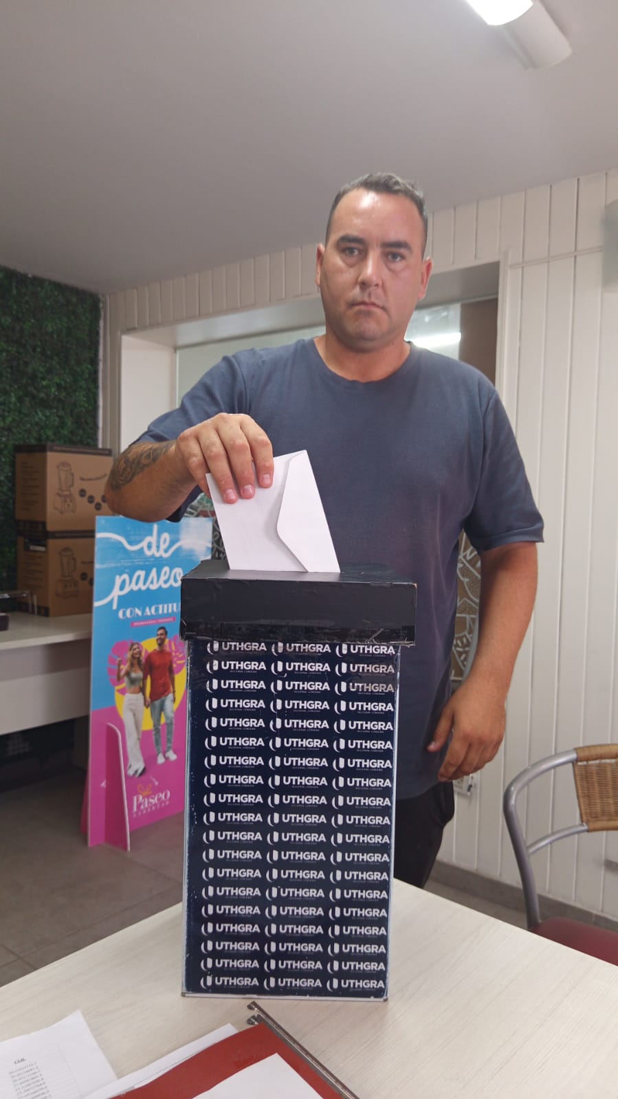 Elección de Delegado en el establecimiento VIA VERDE